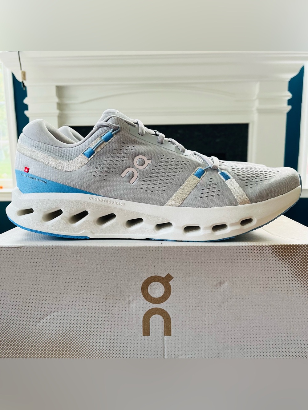 Sz 14 On Running Cloudsurfer 2 Men's Running Shoes 3MF10124839 Glacier/Gourami